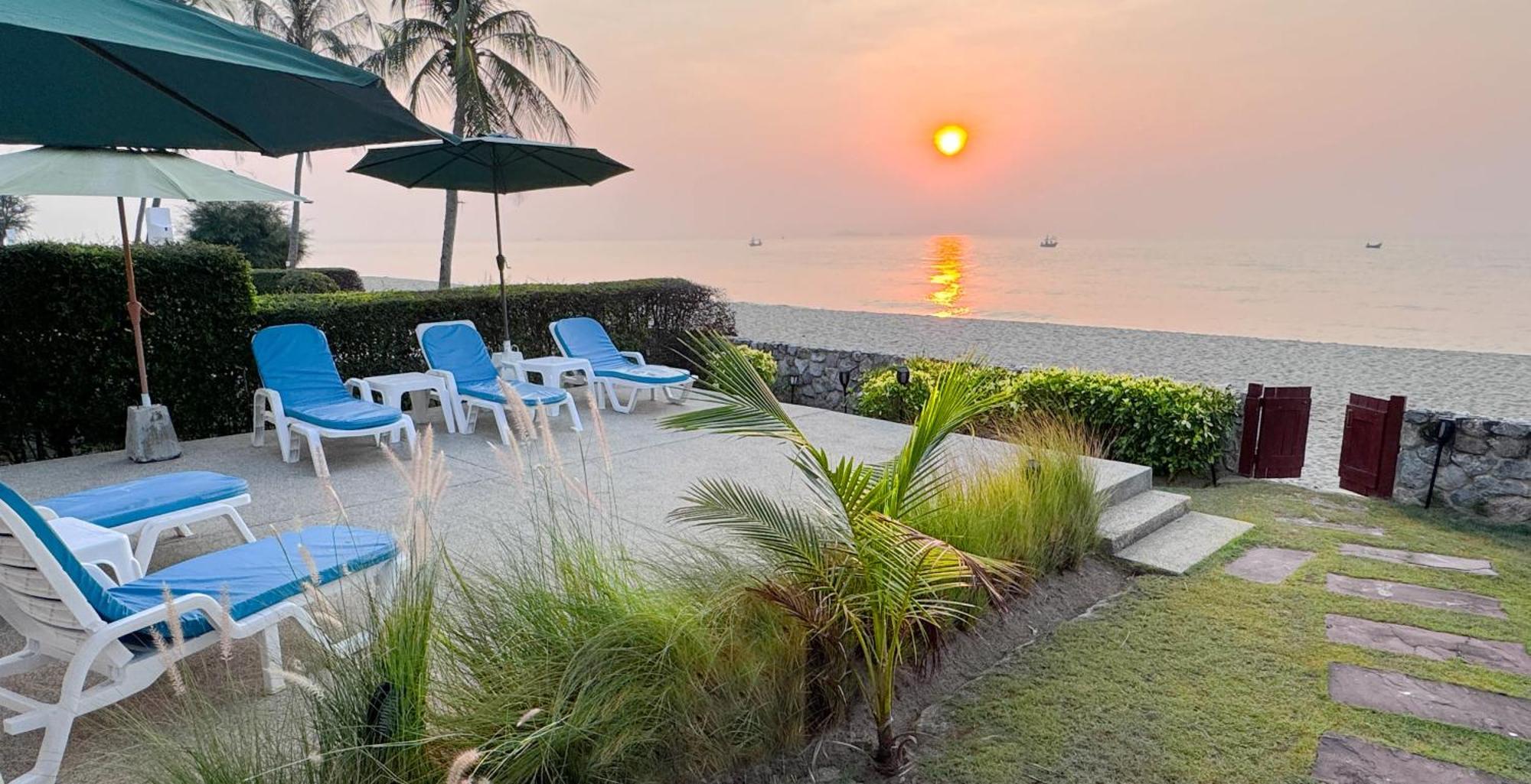Absolute Beachfront Villa Ban Huai Yang Ngoại thất bức ảnh